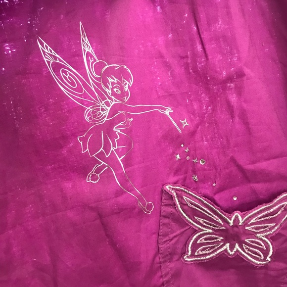 NWT Disney Fairies Purple Girls Dress - Picture 3 of 5